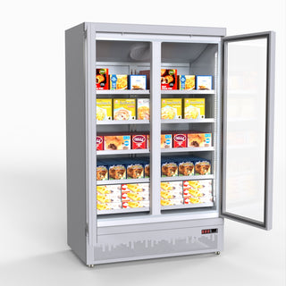 Double Door Supermarket Freezer - Thermaster LG-1000GBMF