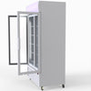Thermaster 1000L Two Glass Door Colourbond Upright Drink Fridge White LG-1000P