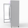 Thermaster 1000L Two Glass Door Colourbond Upright Drink Fridge White LG-1000P