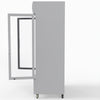 Thermaster 1000L Two Glass Door Colourbond Upright Drink Fridge White LG-1000P