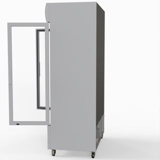 1000L Colourbond Upright Beverage Fridge 2 Doors White - Thermaster LG-1000P