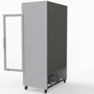 1000L Colourbond Upright Beverage Fridge 2 Doors White - Thermaster LG-1000P