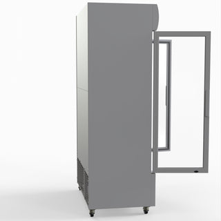 1000L Colourbond Upright Beverage Fridge 2 Doors White - Thermaster LG-1000P