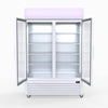 1200L Large Two Glass Door Colourbond Upright Drink Fridge - Thermaster LG-1200P