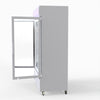 Thermaster 1200L Two Glass Door Colourbond Upright Drink Fridge White LG-1200P
