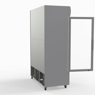 1200L Large Two Glass Door Colourbond Upright Drink Fridge - Thermaster LG-1200P