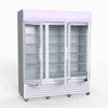 Thermaster 1200L 3 Glass Door Colourbond Upright Drink Fridge White LG-1203P
