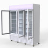 Thermaster 1200L 3 Glass Door Colourbond Upright Drink Fridge White LG-1203P
