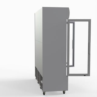 1200L Three Glass Door Colourbond Upright Drink Fridge - Thermaster LG-1203P