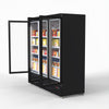 Thermaster 1500L 3 Door Supermarket Freezer Black LG-1500BGBMF