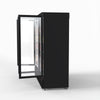 Thermaster 1500L 3 Door Supermarket Freezer Black LG-1500BGBMF