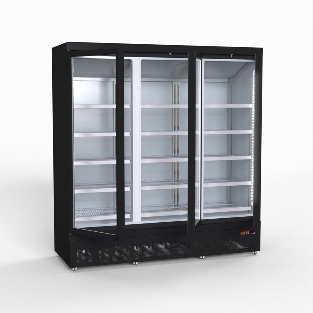 Thermaster 1500L 3 Door Supermarket Fridge Stainless LG-1500BGBM