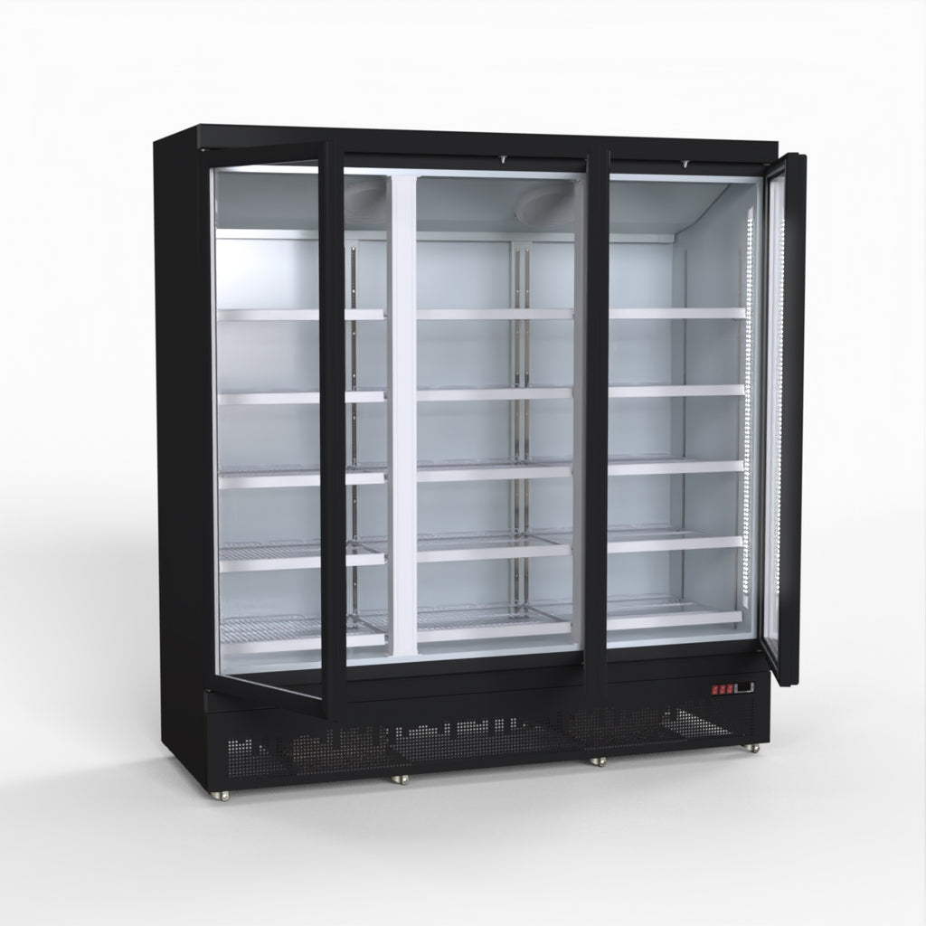 Thermaster 1500L 3 Door Supermarket Fridge Stainless LG-1500BGBM