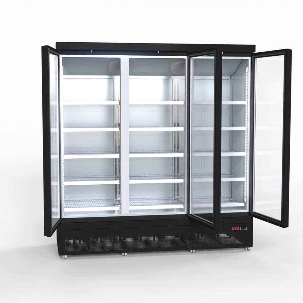 Thermaster 1500L 3 Door Supermarket Fridge Stainless LG-1500BGBM