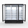 Thermaster 1500L 3 Door Supermarket Fridge Stainless LG-1500BGBM