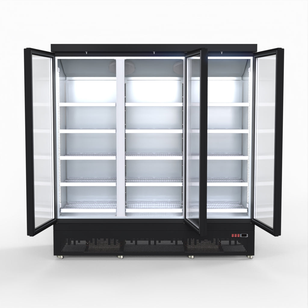 Thermaster 1500L 3 Door Supermarket Fridge Stainless LG-1500BGBM