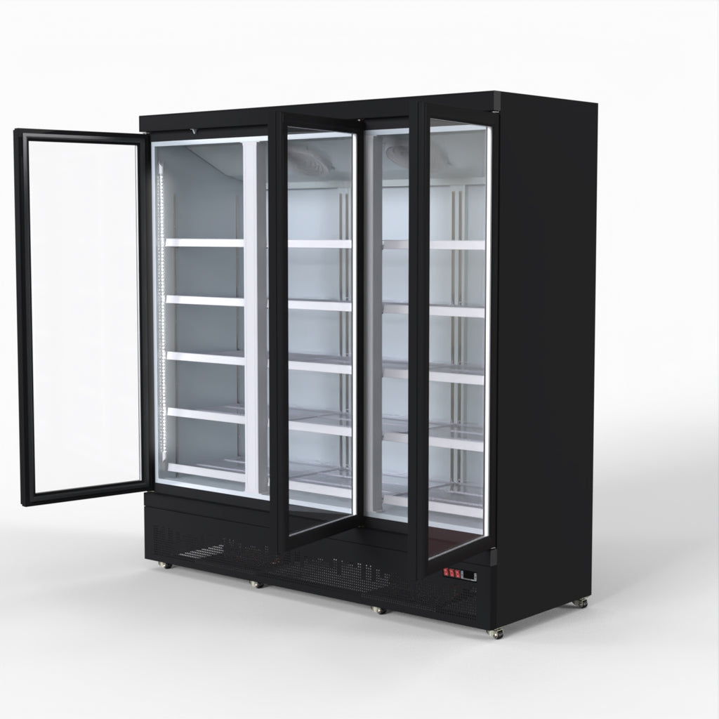 Thermaster 1500L 3 Door Supermarket Fridge Stainless LG-1500BGBM