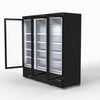 Thermaster 1500L 3 Door Supermarket Fridge Stainless LG-1500BGBM