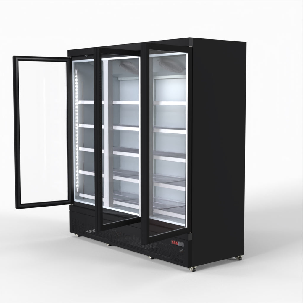 Thermaster 1500L 3 Door Supermarket Fridge Stainless LG-1500BGBM