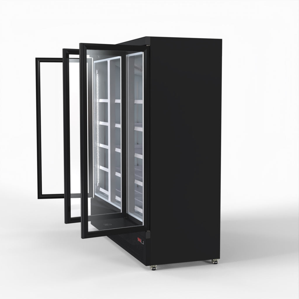 Thermaster 1500L 3 Door Supermarket Fridge Stainless LG-1500BGBM
