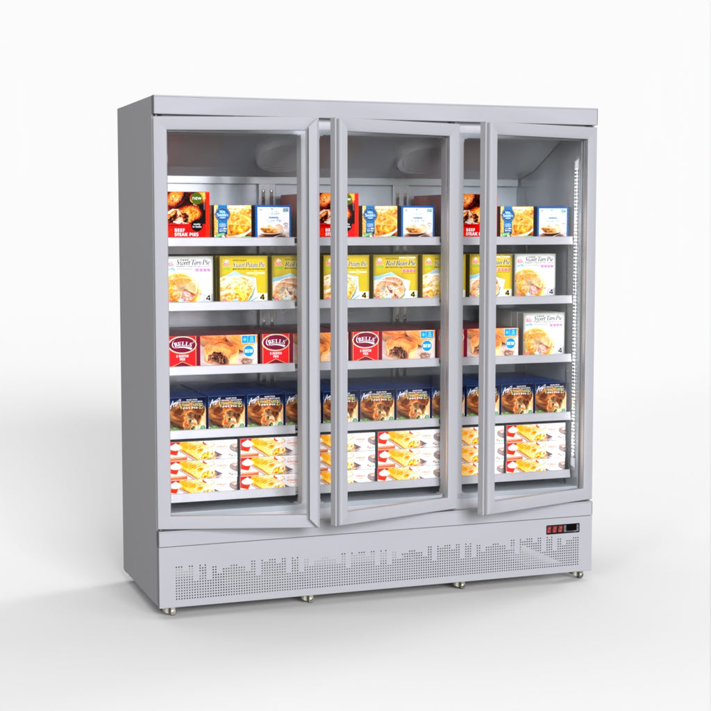 Thermaster 1500L 3 Door Supermarket Freezer LG-1500GBMF