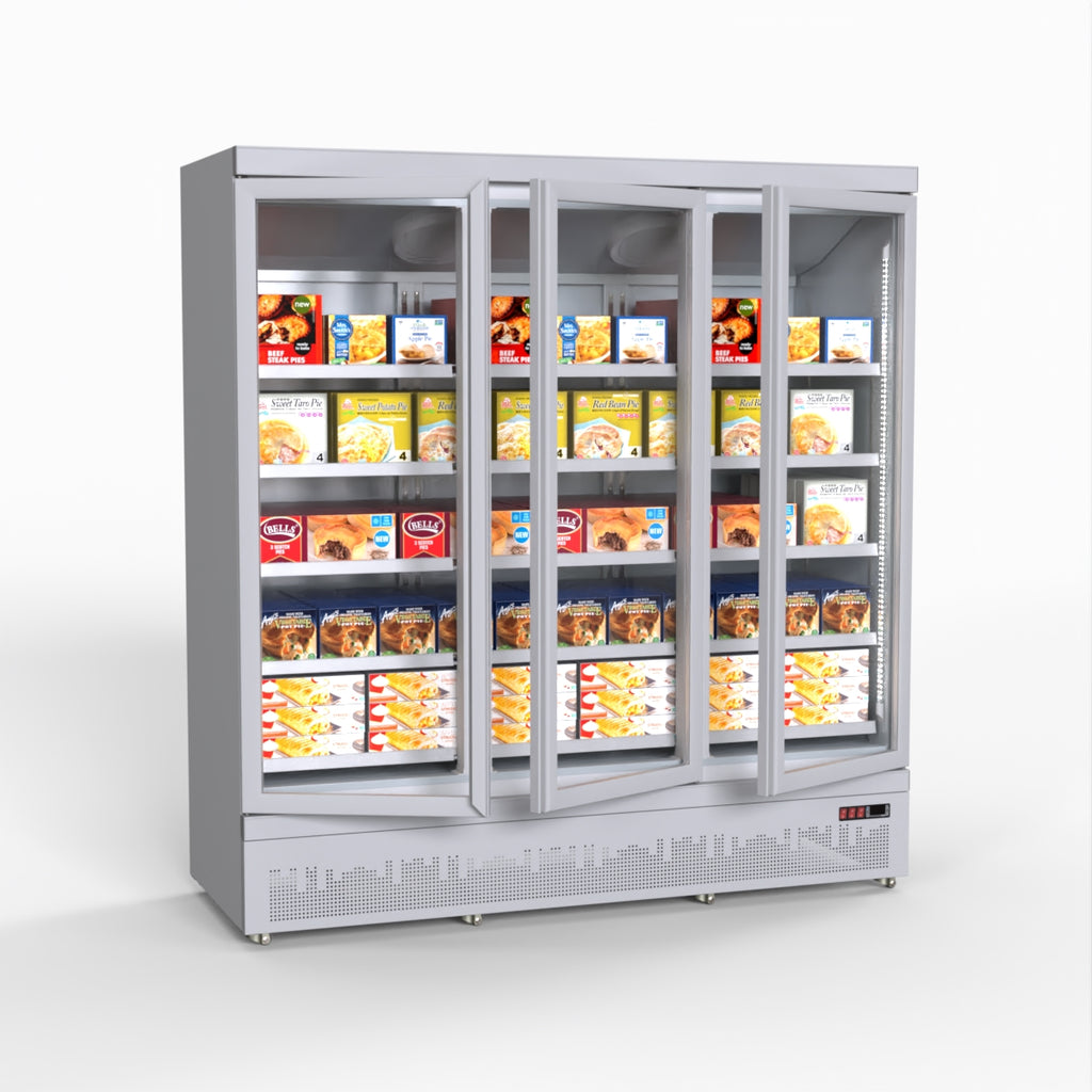 Thermaster 1500L 3 Door Supermarket Freezer LG-1500GBMF