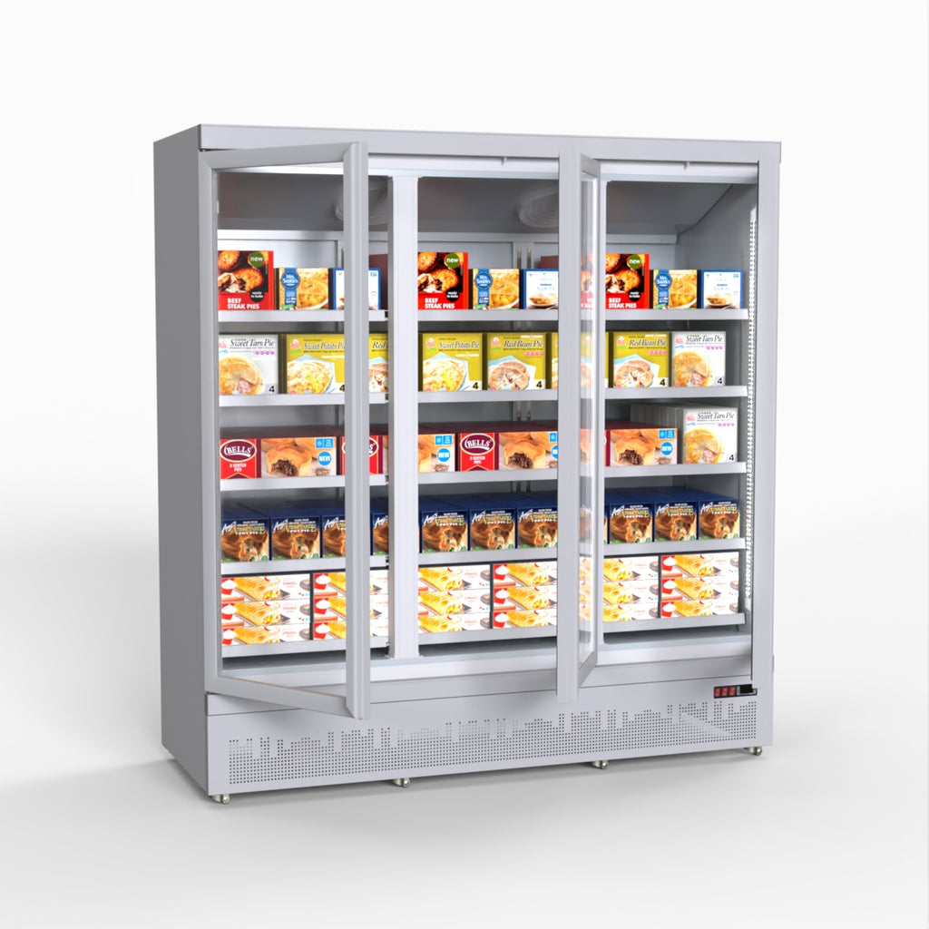 Thermaster 1500L 3 Door Supermarket Freezer LG-1500GBMF