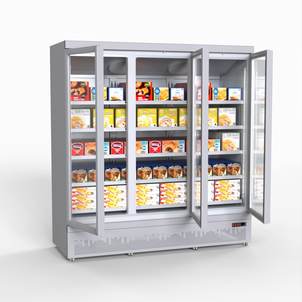 Thermaster 1500L 3 Door Supermarket Freezer LG-1500GBMF