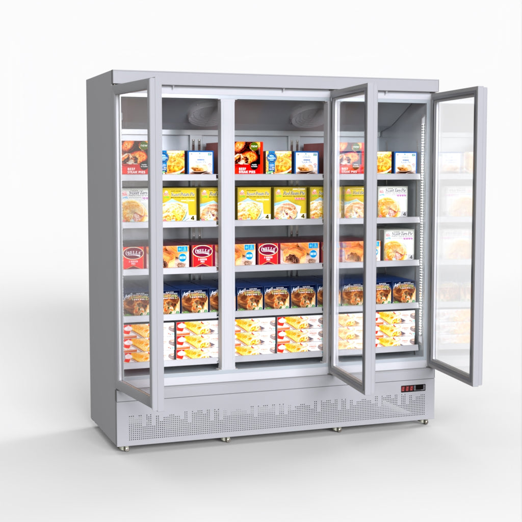 Thermaster 1500L 3 Door Supermarket Freezer LG-1500GBMF
