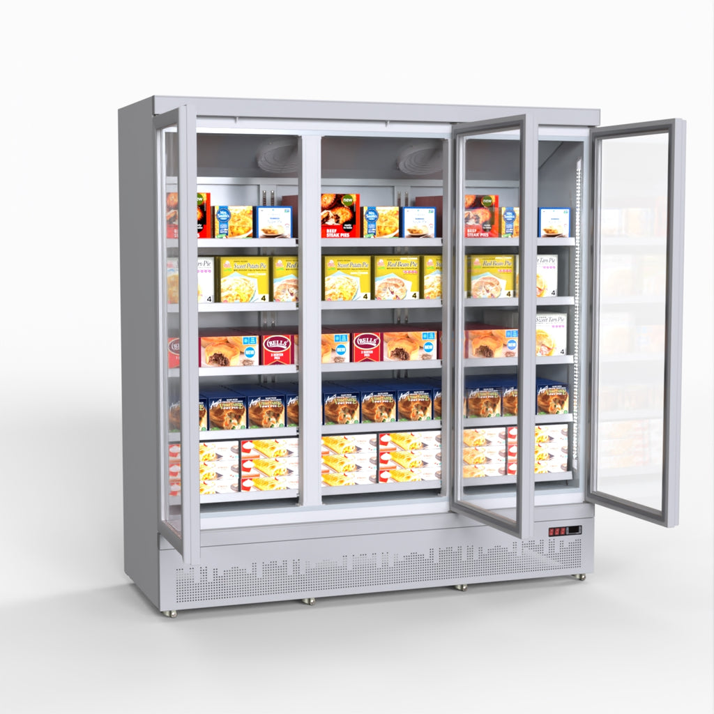 Thermaster 1500L 3 Door Supermarket Freezer LG-1500GBMF