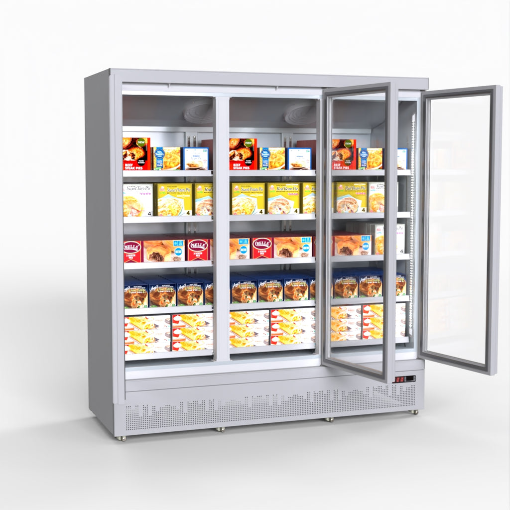 Thermaster 1500L 3 Door Supermarket Freezer LG-1500GBMF