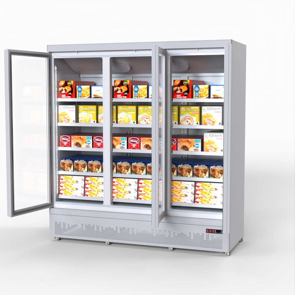 Thermaster 1500L 3 Door Supermarket Freezer LG-1500GBMF