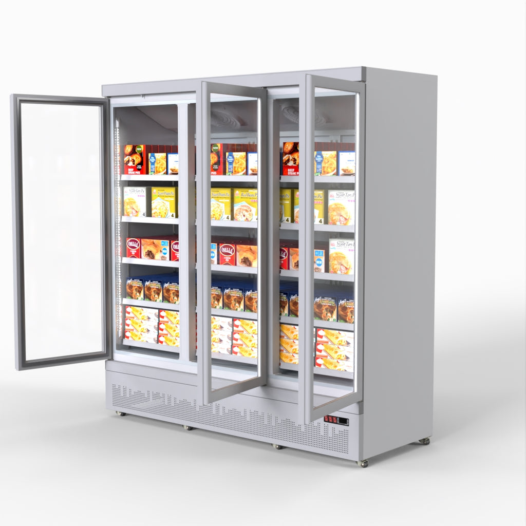 Thermaster 1500L 3 Door Supermarket Freezer LG-1500GBMF