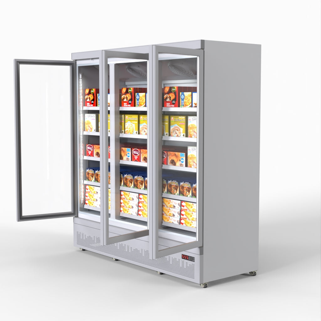 Thermaster 1500L 3 Door Supermarket Freezer LG-1500GBMF
