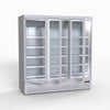 Thermaster 1500L 3 Door Supermarket Fridge Stainless LG-1500GBM