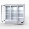 Thermaster 1500L 3 Door Supermarket Fridge Stainless LG-1500GBM