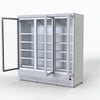 Thermaster 1500L 3 Door Supermarket Fridge Stainless LG-1500GBM