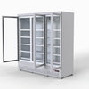 Thermaster 1500L 3 Door Supermarket Fridge Stainless LG-1500GBM