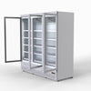 Thermaster 1500L 3 Door Supermarket Fridge Stainless LG-1500GBM