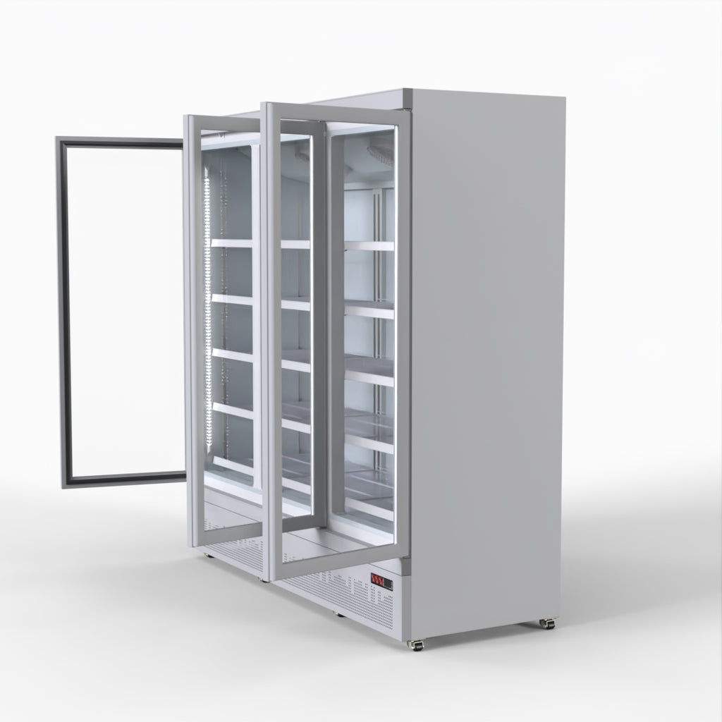 Thermaster 1500L 3 Door Supermarket Fridge Stainless LG-1500GBM