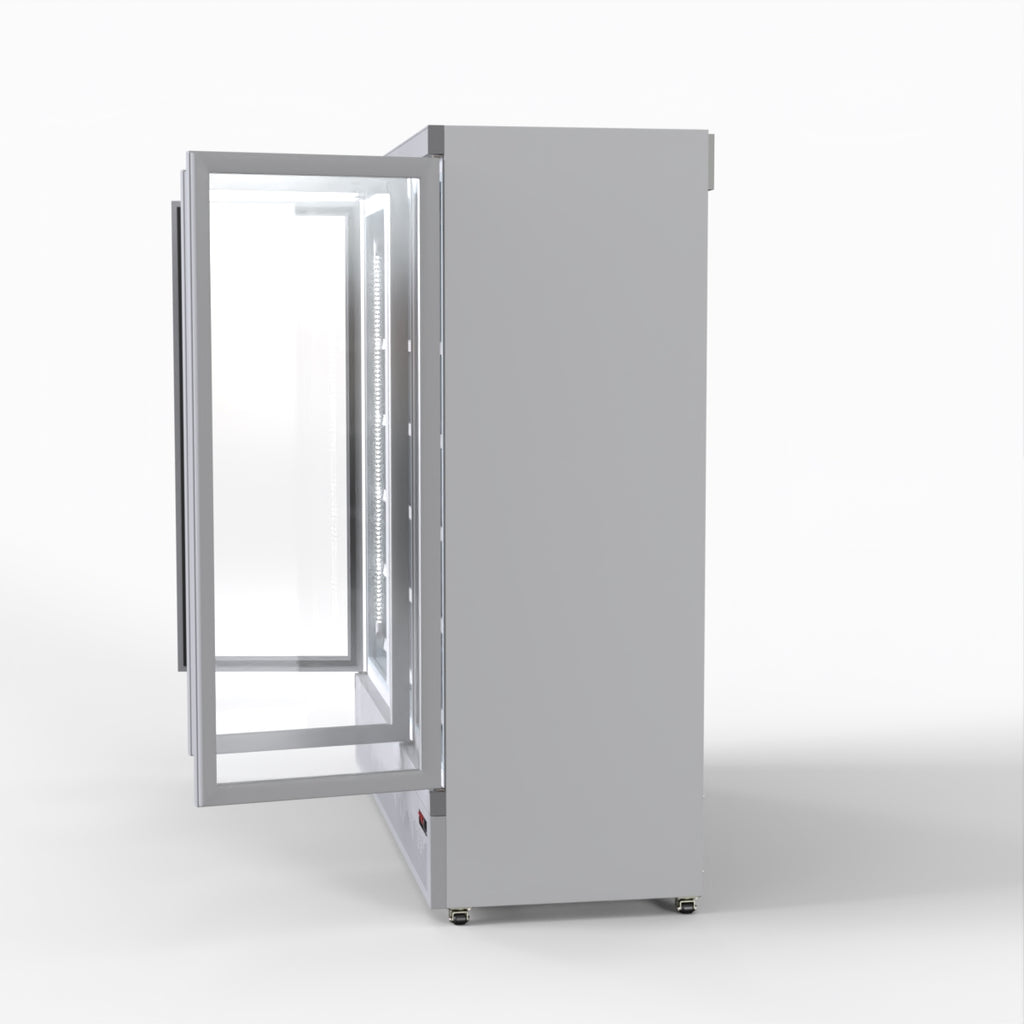 Thermaster 1500L 3 Door Supermarket Fridge Stainless LG-1500GBM
