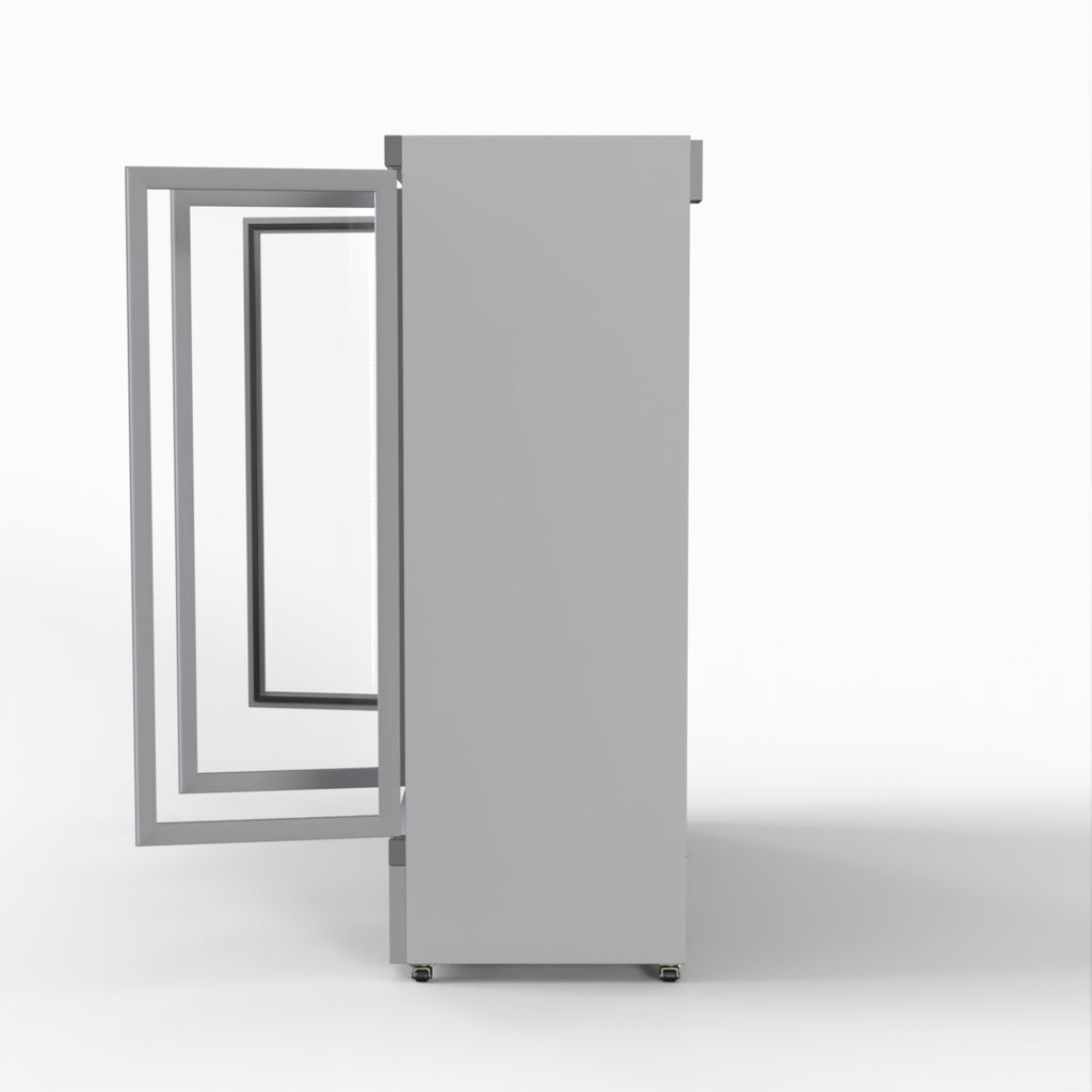 Thermaster 1500L 3 Door Supermarket Fridge Stainless LG-1500GBM