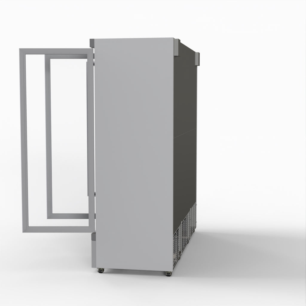Thermaster 1500L 3 Door Supermarket Fridge Stainless LG-1500GBM