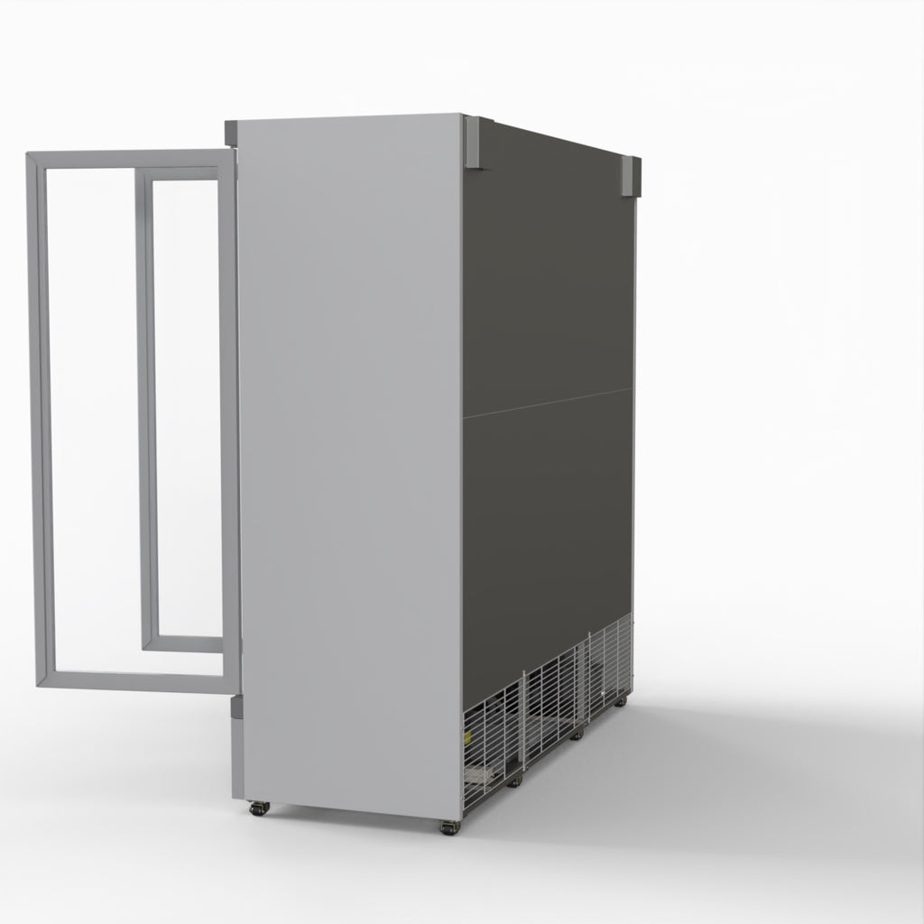 Thermaster 1500L 3 Door Supermarket Fridge Stainless LG-1500GBM