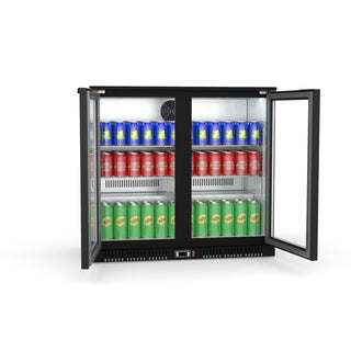 Under Bench Two Door Bar Cooler - Thermaster LG-208HC