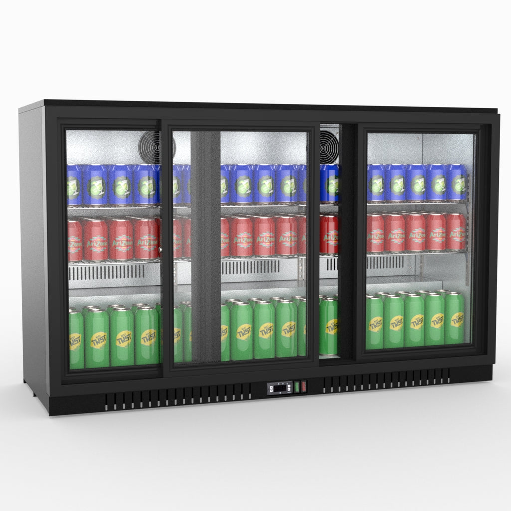 Thermaster Under Bench Three Sliding Door Bar Cooler LG-330SC