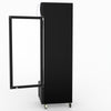 Thermaster Single Glass Door Colourbond Upright Drink Fridge LG-370BP
