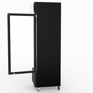 Thermaster Single Glass Door Colourbond Upright Drink Fridge LG-370BP