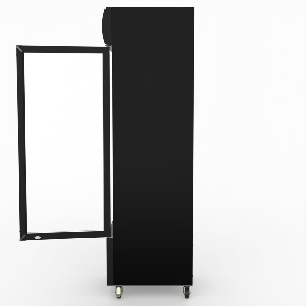 Thermaster Single Glass Door Colourbond Upright Drink Fridge LG-370BP