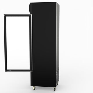 Thermaster Single Glass Door Colourbond Upright Drink Fridge LG-370BP